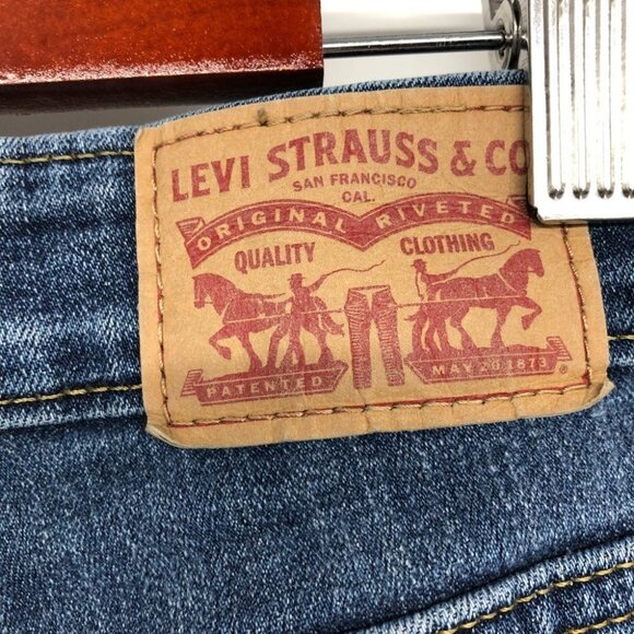 Levi's Blue Story 721 High Rise Skinny Jeans size 32x30 - Picture 14 of 16